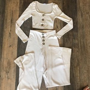 Fashion nova two piece lounge set